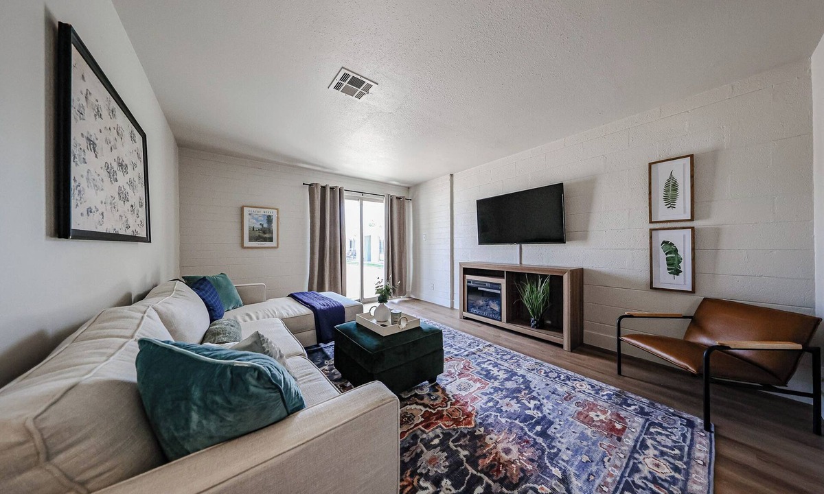 Encanto Apartment | #10 Desert Bloom Escape Best Value 2BR Midtown PHX Covered Parking