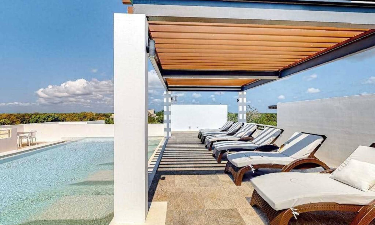 Akumal Condo | 1BR condo near Akumal beach, rooftop pool