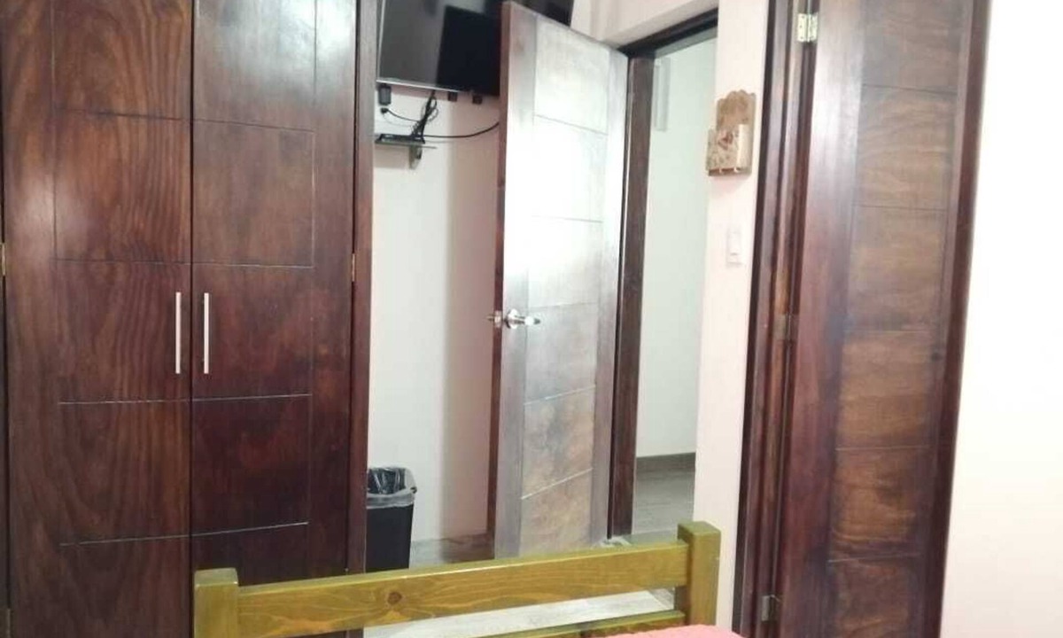 Downtown Queretaro Apartment | 2 single rooms, and 1 double room with their private bathroom, kitchen.microwave