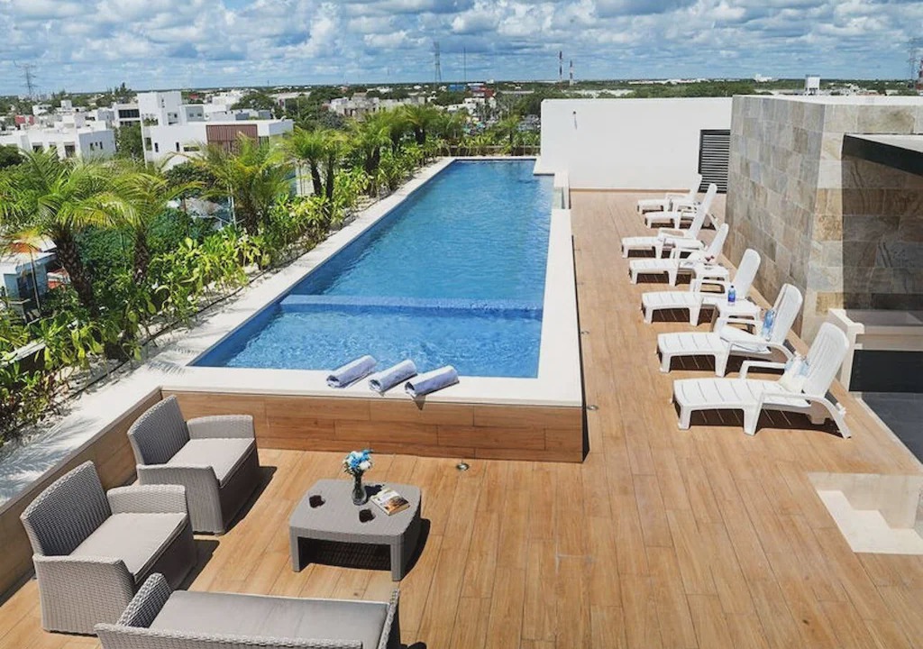 Tohoku Condo | 2BR with rooftop pool in great location! A/C!