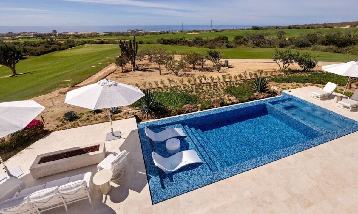 Los Cabos Villa | 4BR Ocean & Golf Views | Golf Cart + Transport Inc