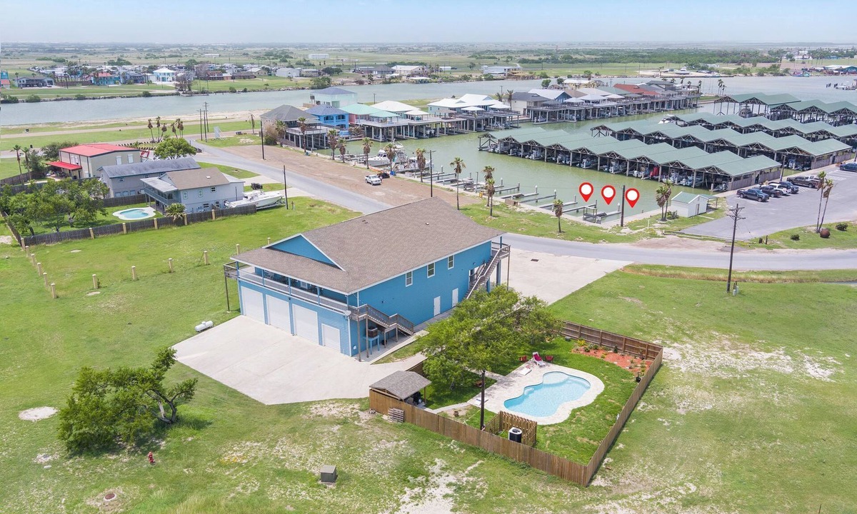 Port Mansfield Condo | 834 Laguna A - Luxurious Condo with Water View and Swimming Pool! Boat slip!