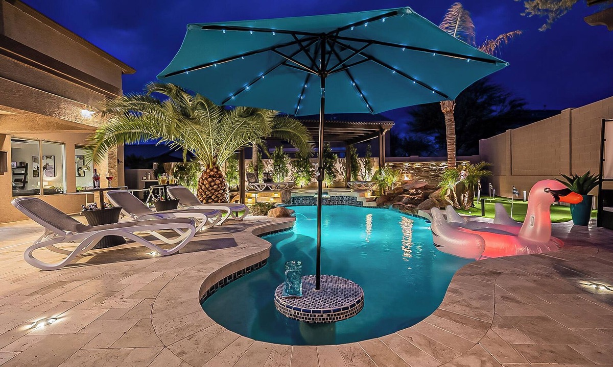 Terramar House | 8BR5.5BA SC Luxury Retreat-4 En-Suites, HEATED Pool, Hot Tub,Pool & Arcades