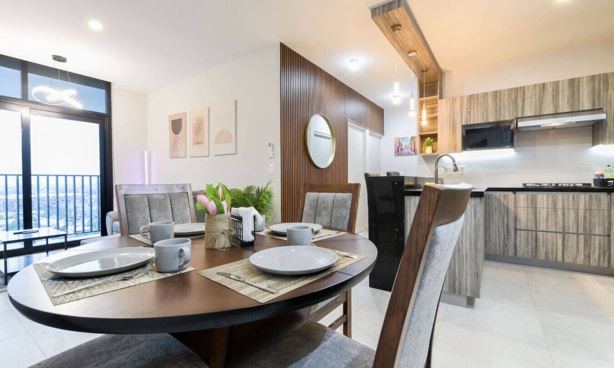 Monterrey Apartment | ¡A pasos de Fundidora! Wifi + Cajón | 2BR2br 6ppl