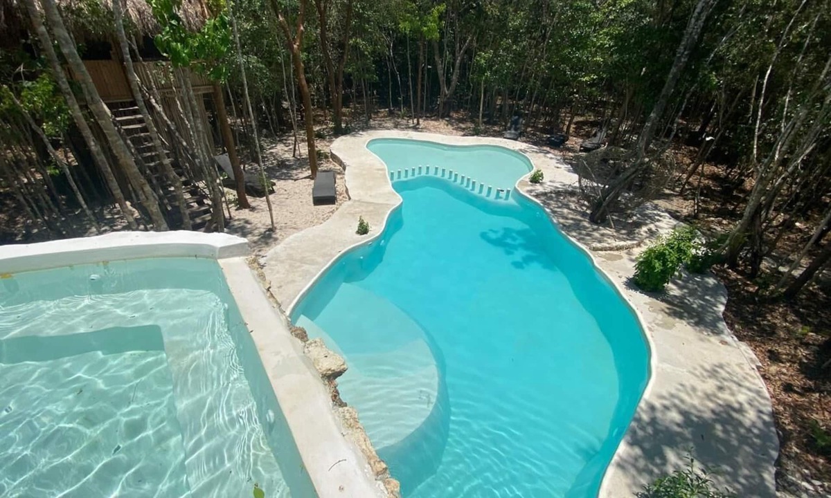 Puerto Morelos Hotel | Aldea Maya-Ha Cabañas con cenotes