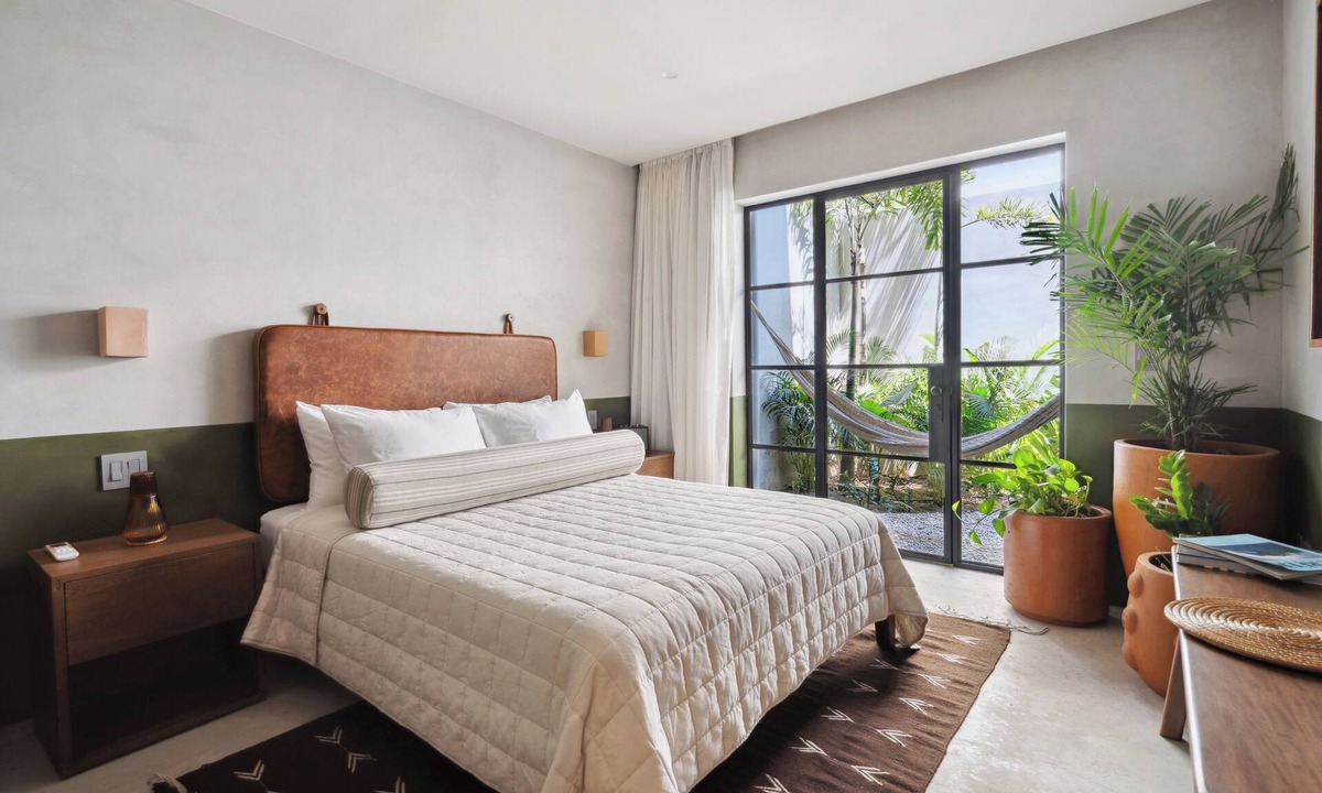 Punta de Mita Hotel | ALMA Surf Lodge Private Garden Queen