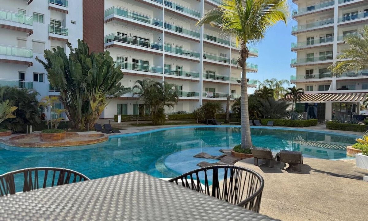 Marina Mazatlan Apartment | Apartment in Marina Mazatlán with Pool By GPS