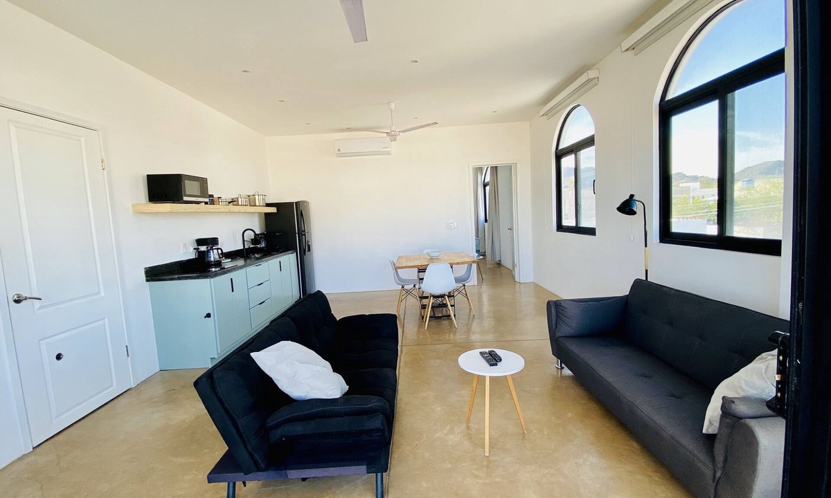 Bahia Kino Apartment | Apartment with mountain view, private balcony and access to beach front terrace.