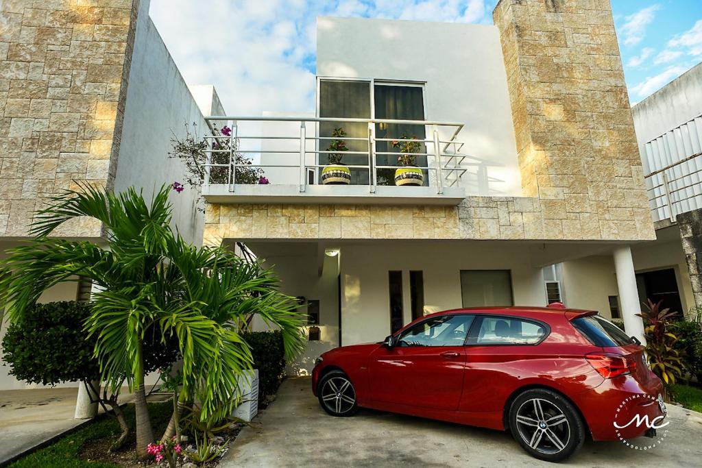 Playa del Carmen House | Bali LIfe Style House With Car (additional cost).