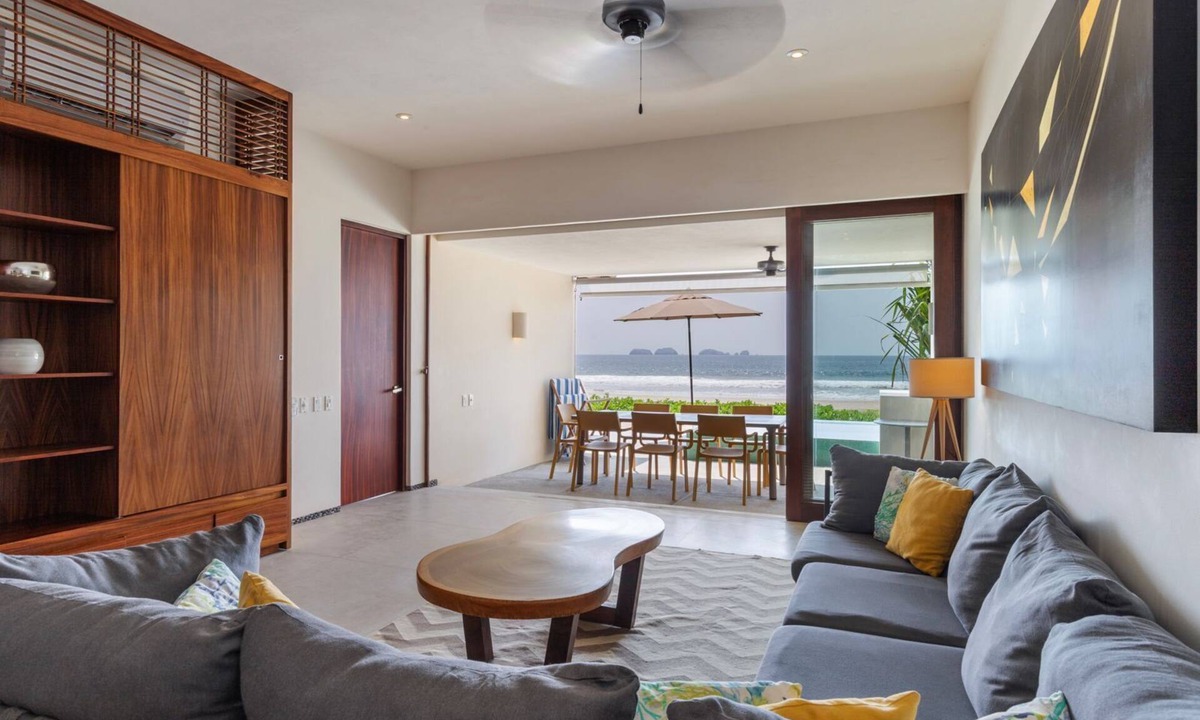 Ixtapa Villa | Beachfront 2BR Villa Ground Level Private Plunge Pool