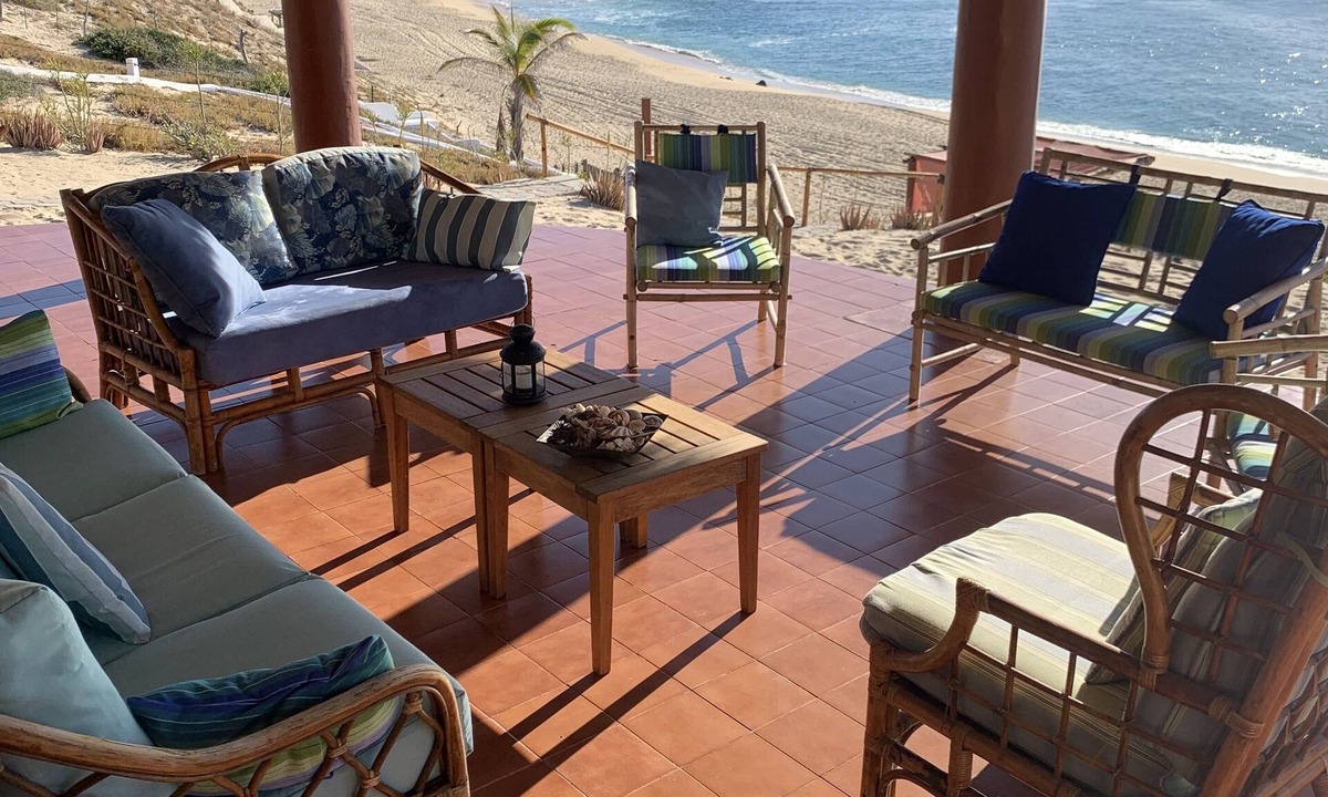 Los Zacatitos House | Beachfront property -- swimmable beach — accommodates from 2 to 12 people.
