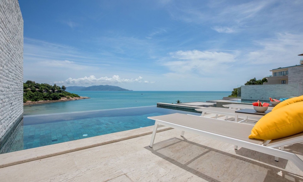 Bophut Villa | Beachside Villa 'Bayside 18' - Panoramic Sea Views and easy Beach Access