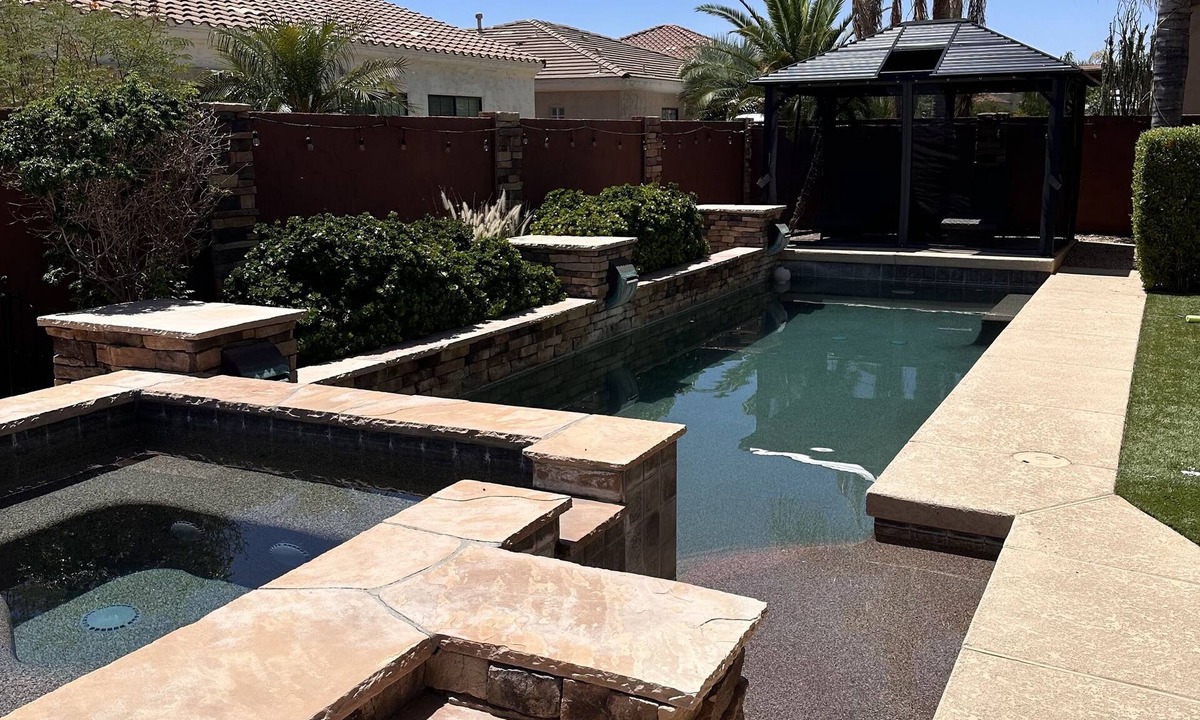 Palm Valley House | Beautiful quiet AZ getaway with heated pool, pool table, 2 king beds+ STR0000361