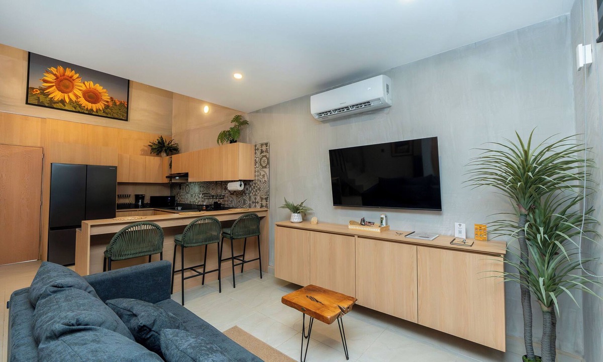 Crucecita Condo | Best of BOTH Worlds! Close to Santa Cruz but Quiet!