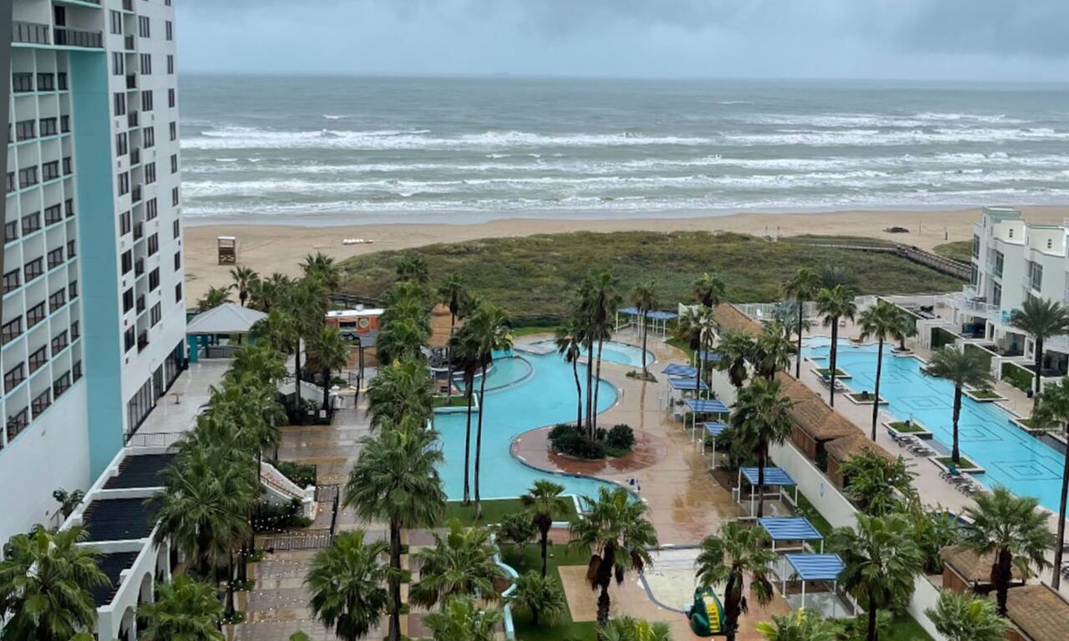 South Padre Island Condo | Breathtaking waterfront view from the 9th floor with shared pool and hot tub