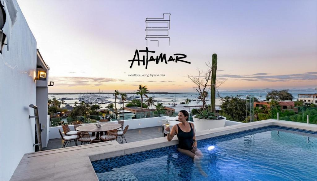 La Paz House | Casa Altamar - Rooftop, vistas y Piscina a pasos del Malecon