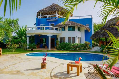 Barra de Colotepec Villa | Casa Bibi encantadora casa a pie de playa