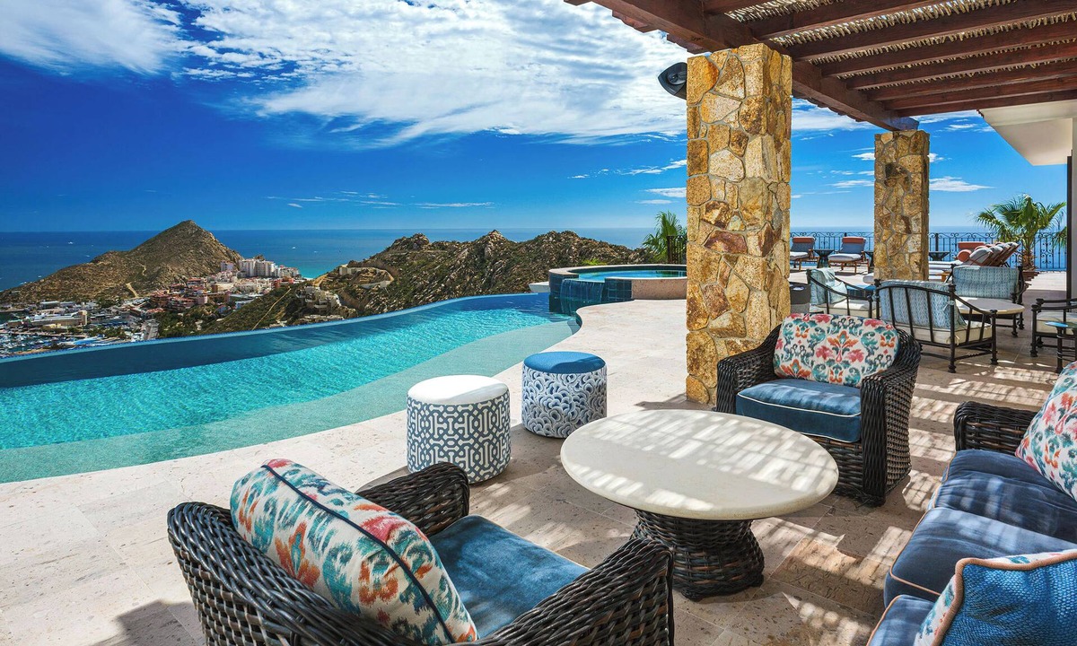 Pedregal Villa | Casa Cielo at Pedregal: 10BR Hilltop Villa with Marina & Ocean Views