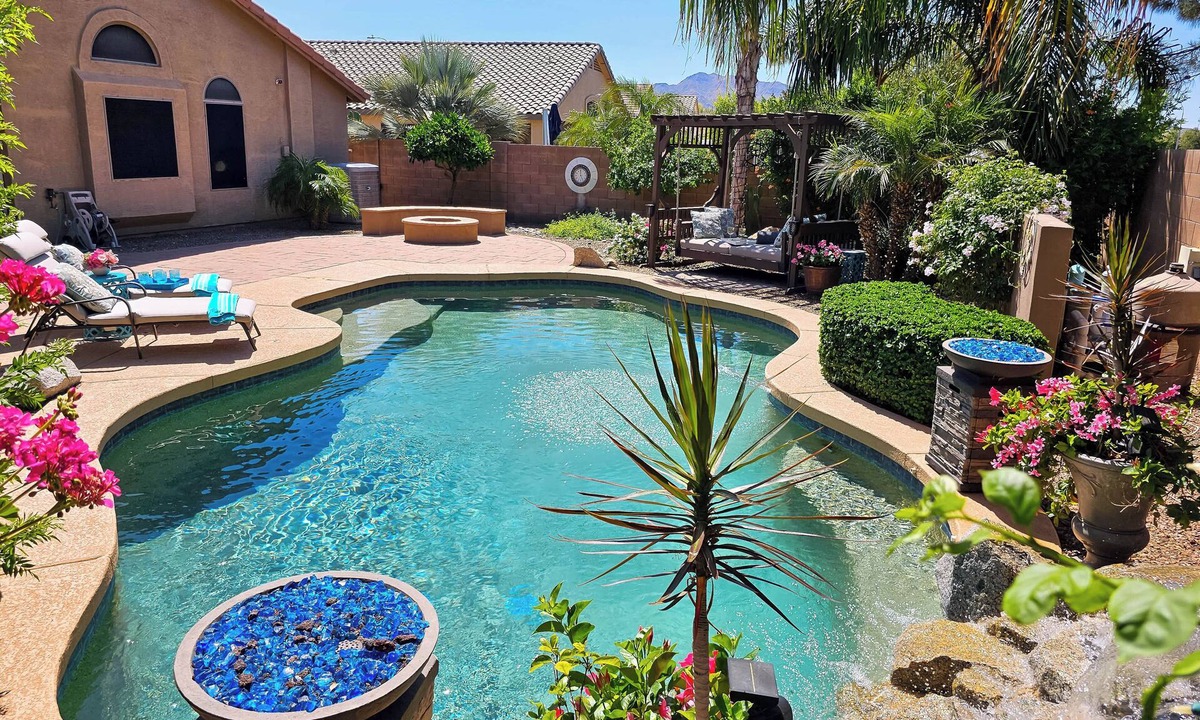 Sun Groves Cottage | Chandler Resort Home w/Private Pool Near Golf