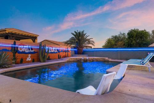 Tamaron House | Chill and Relax Luxury Retreat with Pool Spa Game Room and Steam Room