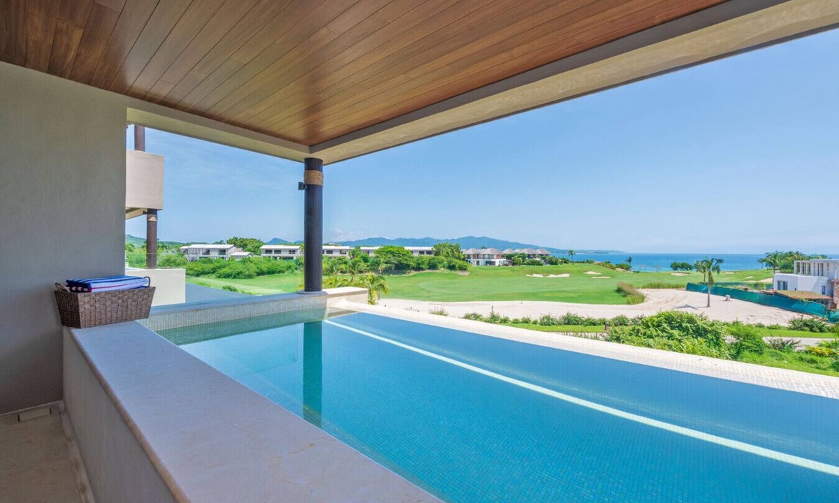Punta de Mita Apartment | Condo Bahía in Tau by Mita Residential. Cook, Golf Cart, Ocean View, Pool