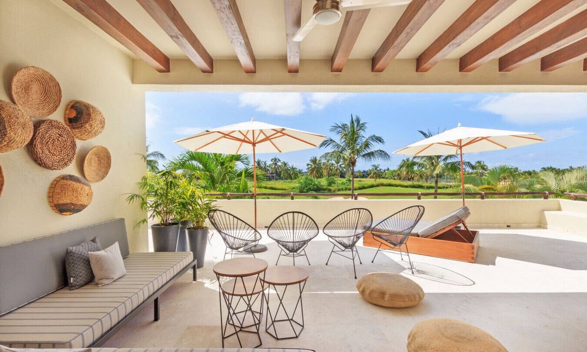 Punta de Mita Apartment | Condo Terramar in Terrazas by Mita Residential. Golf Cart, Hskp, Inside PM Gates