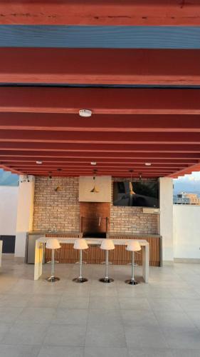 Guadalupe Apartment | Departamento a metros del Estadio BBVA, con acceso a terraza espectacular y asador