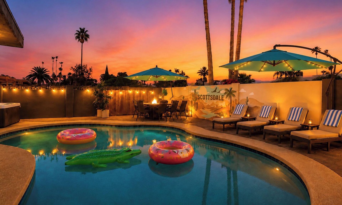 Kierland House | Desert Sol House - Scottsdale Home w/Pool, Hot Tub & Putting Green sleeps 14