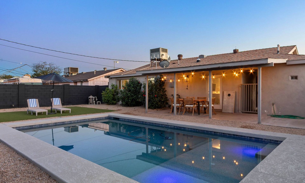 New Papago Parkway House | Eclectic Escape - House with Private Pool in Scottsdale