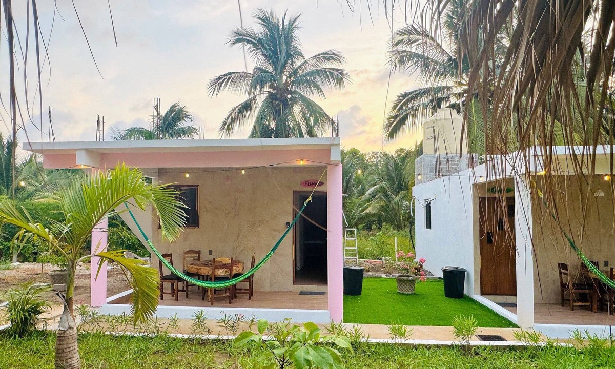 Saladita House | Flamingos La Saladita Beach House - Casa Las Palmas
