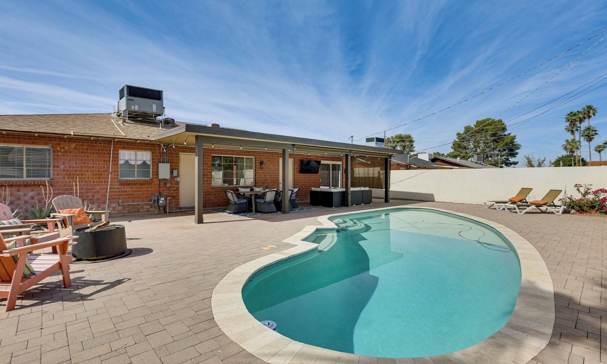 Scottsdale Estates Six House | Great for Families! Desert Oasis 2 Mi to Old Town