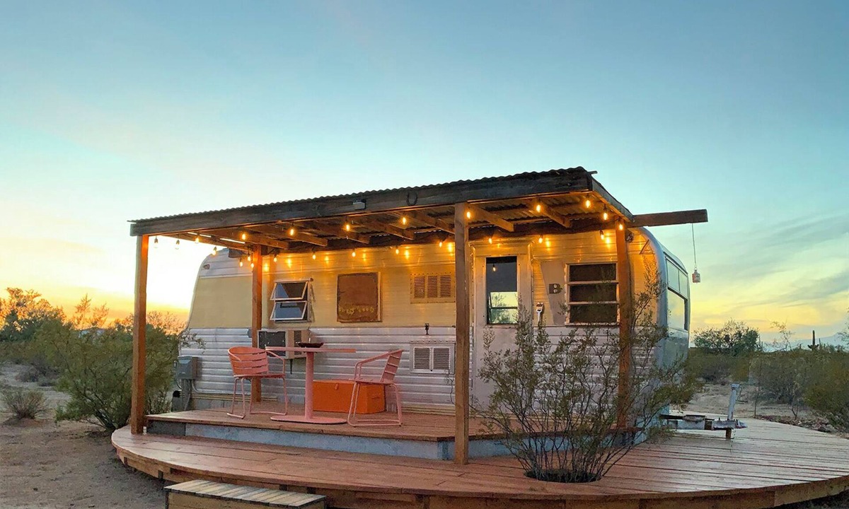 Picture Rocks House | Groovy Glamper in the Sonoran Desert with AC