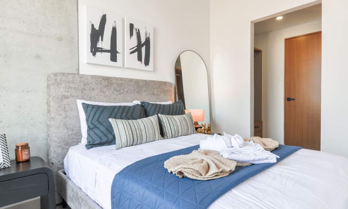 Monterrey Apartment | ¡Hermoso & Moderno! GYM + Alberca/4 personas
