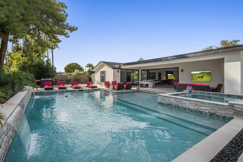Paradise Valley Village House | High End Private Resort with Pickleball Bball Putt Putt Pool Spa More