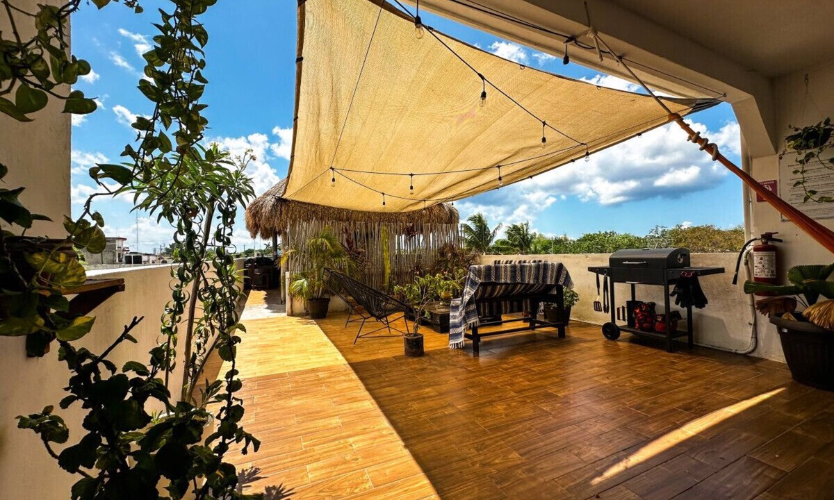 Colonia Adolfo Lopez Mateos Apartment | La Perle Noire | BN - Terasse et Piscine