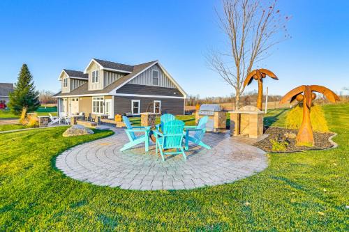 Dent House | Lakefront Gem: Grills & Fire Pit in Dent