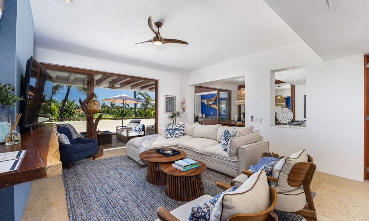 Punta de Mita Condo | Las Terrazas B22 4 Bed Condo (Cook and Golf Cart)