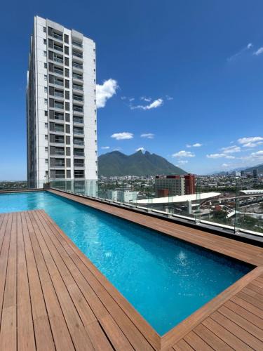 Monterrey Centro Apartment | Lux Loft Apt Rio Santa Lucia King size, Swim Pool, Free Parking, Gym, Kids Club