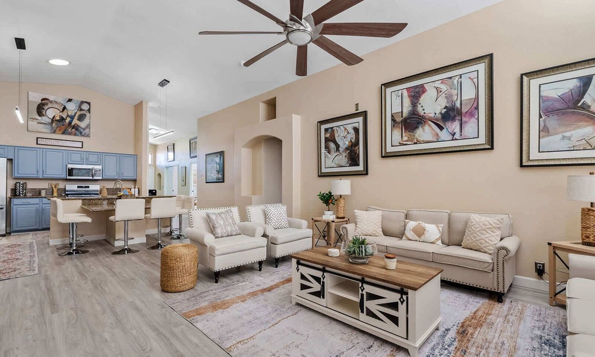 Arizona Skyline Community House | Luxe Mesa Home w/Pool, Yard, Game Room
