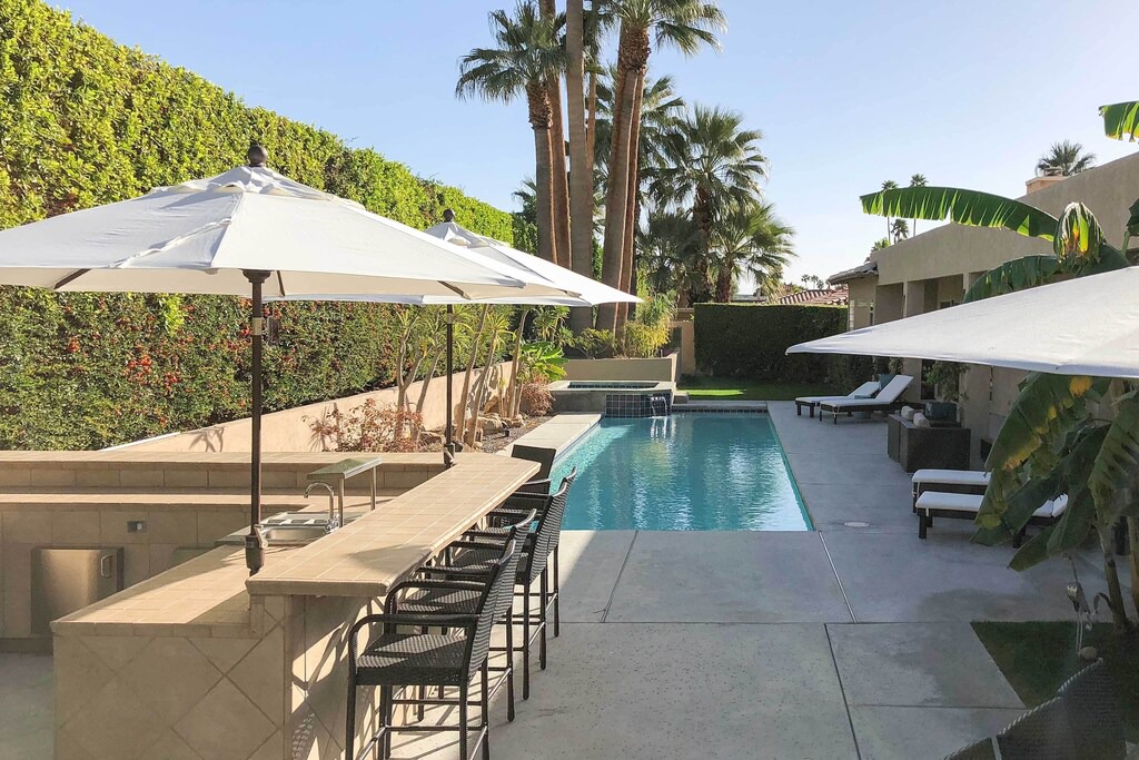 Old Las Palmas House | Luxurious Palm Springs Retreat: Pvt Pool & Hot Tub
