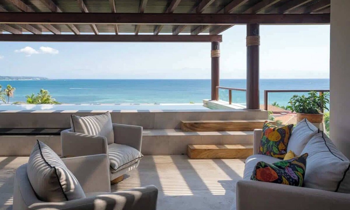 Punta de Mita Apartment | Luxury 3BR Escape: Golf Cart, Maid Service & Club Access