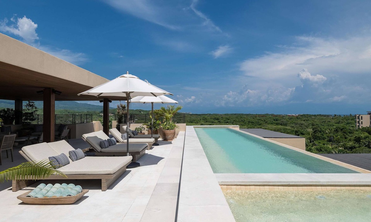Punta de Mita Apartment | Luxury 4BR Penthouse: Private Pool & Golf Cart