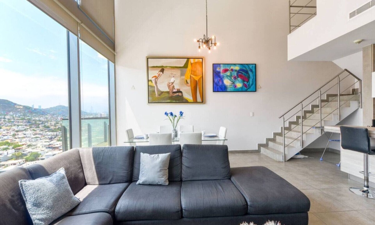 Monterrey Municipality Apartment | Luxury Apartment near ITESM - 5 beds 6 people