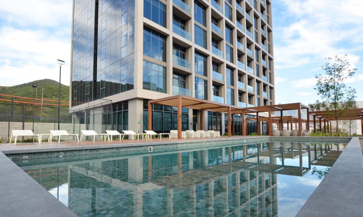 Monterrey Apartment | ¡Luxury in Distrito Armida! 3 guests + Wifi & Pool