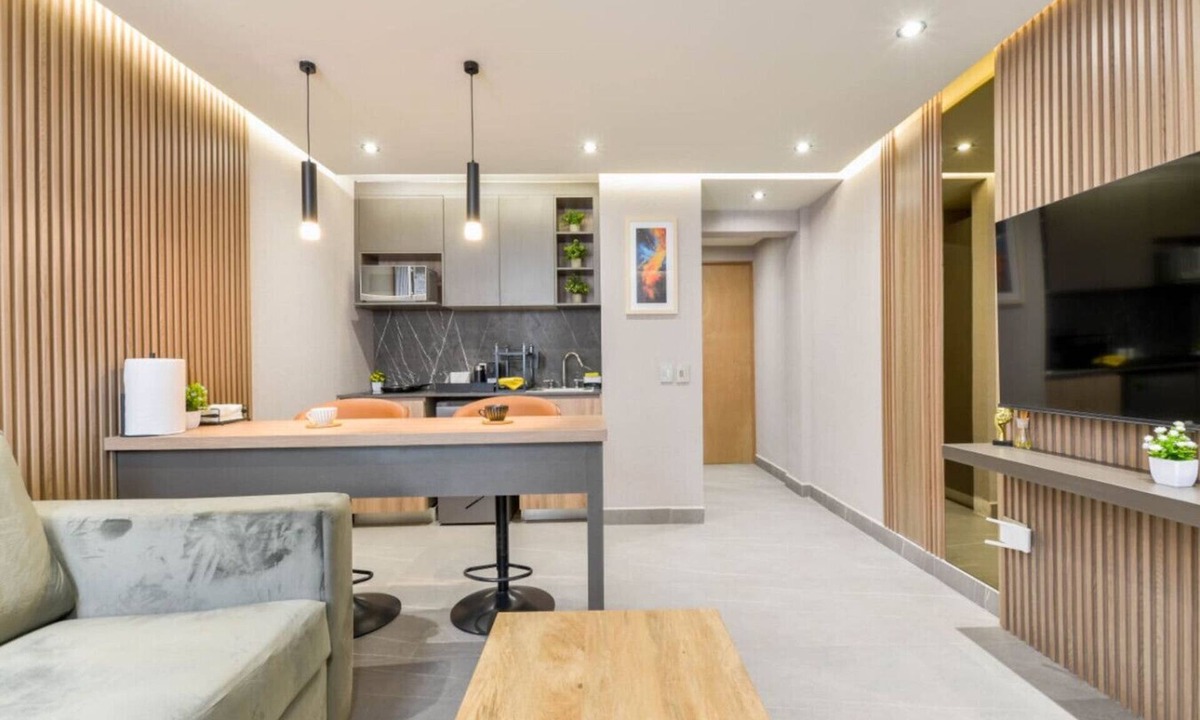 San Pedro Garza Garcia Apartment | ¡Luxury in Centrito Valle! Terrace & Queen Bed