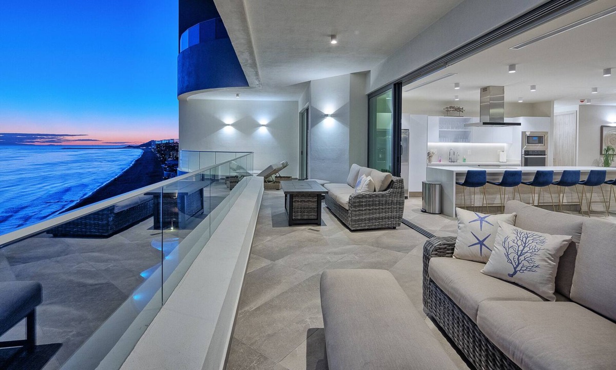 Puerto Penasco Condo | LUXURY NEW OCEANFRONT CONDO- Las Palomas PH 3, 5BR/BA, 4485 Total SF , Sleeps 12