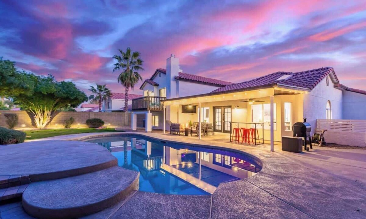 Mesa House | Mesa Getaway | Htd. Pool, Pellet Grill & Patio TV