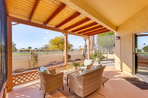 Rancho del Lago House | Mesa Golf Course Home Near Spring Training & River
