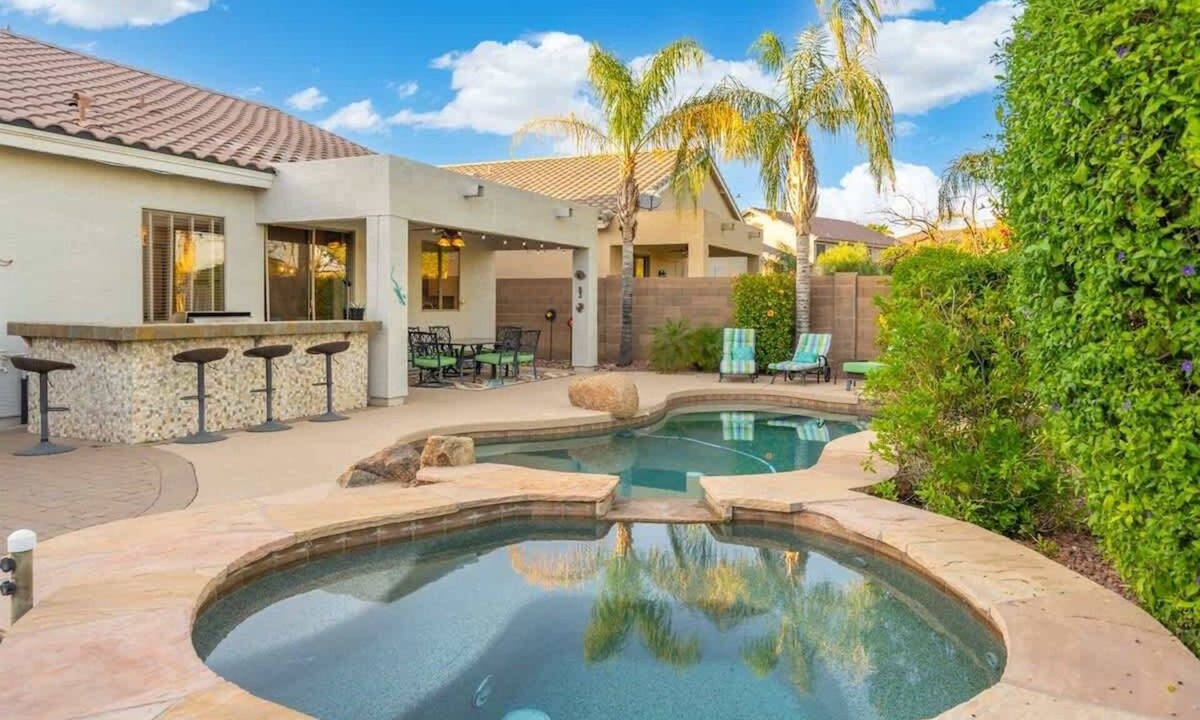 Augusta Ranch House | Modern 4-BR Home, Heated Pool, Jacuzzi, Grill