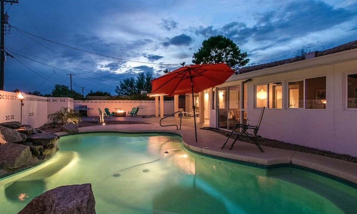 Scottsdale Country Acres House | Modern Chic Old Town Scottsdale Home w/Pool & Gym!